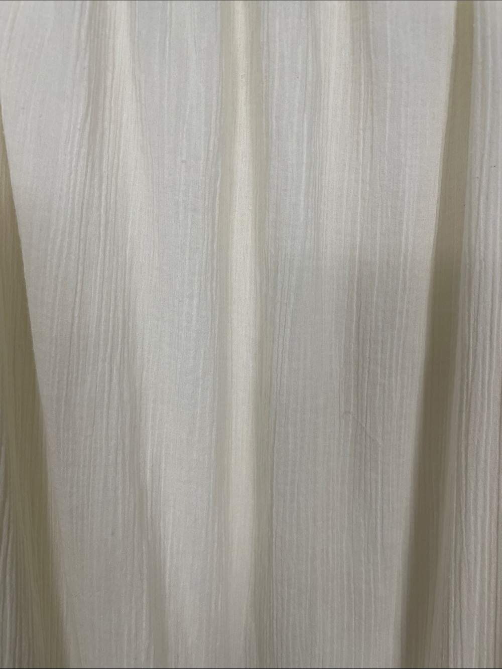 ONIA Crinkle Gauze Maxi Dress In Egret. Size M - Picture 4 of 16
